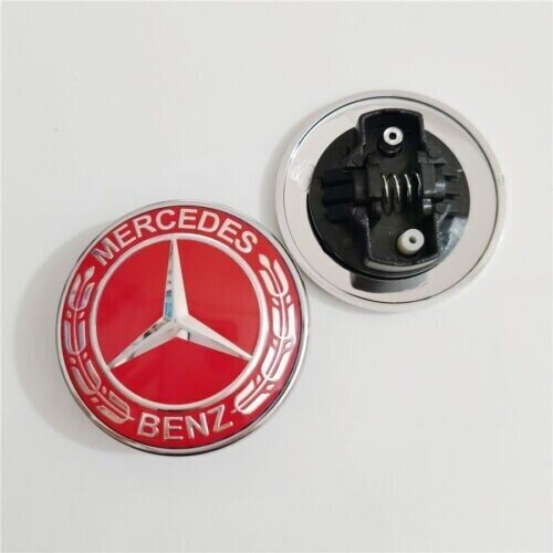 Silber rot 57mm - , motorhaube