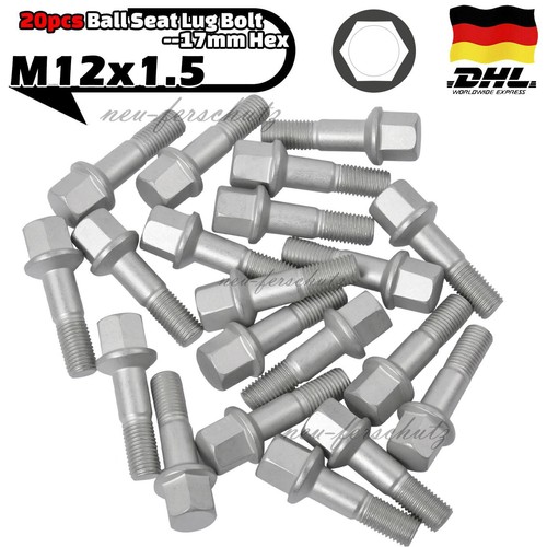 20x radbolzen radschraube für - radbolzen,